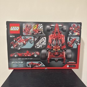 LEGO Racers: Ferrari F1 Racer 1:8 (8674) - Open Box New Contents