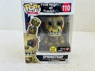 New Funko Pop! Vinyl: Five Nights at Freddy's Springtrap #110 Unopened!