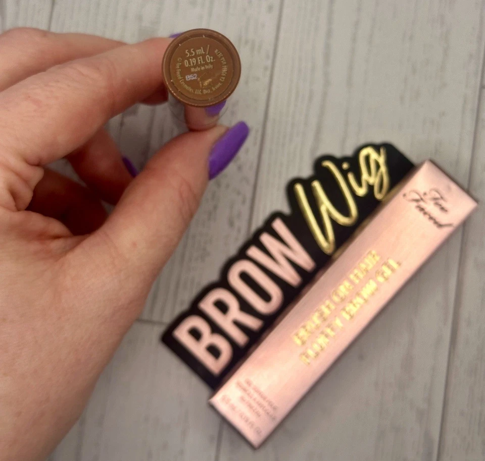 Too Faced Brow Wig in the color “Auburn”. Size: 5.5mL | 0.19floz. New in Box. - Image 3 of 4