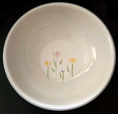 SET OF 2 STUDIO NOVA FRESH MINT INDIVIDUAL PASTA BOWLS 8''