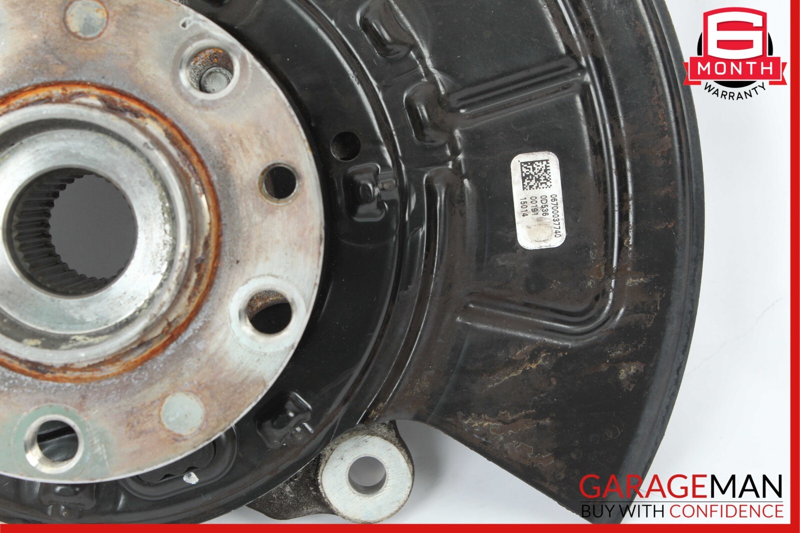 14-17 Maserati Ghibli Rear Left Driver Side Spindle Knuckle Hub Bearing OEM