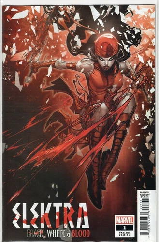 Elektra Black White & Blood #1 Jonboy Meyers Variant Marvel Comics 2022