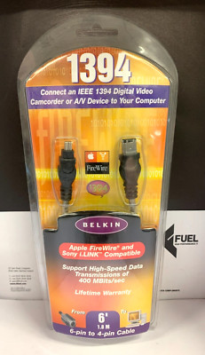 Belkin Firewire IEEE 1394 6P/4P Kabel 1,8 Meter