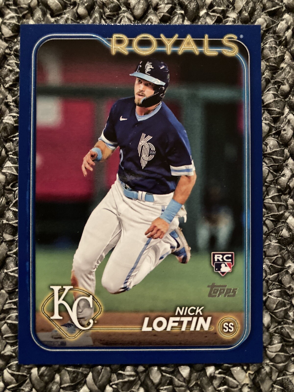 2024 Topps Series 2 Nick Loftin Royal Blue #506 Rookie Card RC Royals