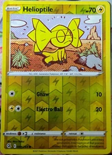 Helioptile Reverse Holo - 098/264 - Fusion Strike Pokemon 2021