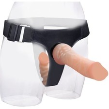 Strap on Harness for Couples / Lesbian - Male Penis Strap on Dildo for Pegging