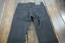 Levi's 511 SLIM Boy's 12 REG 26W x 26L Black Slim Denim Jeans B548