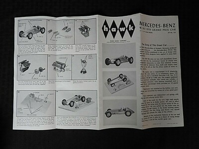 Hawk Model Co. 1939 Mercedes-Benz W163 Grand Winner Car No