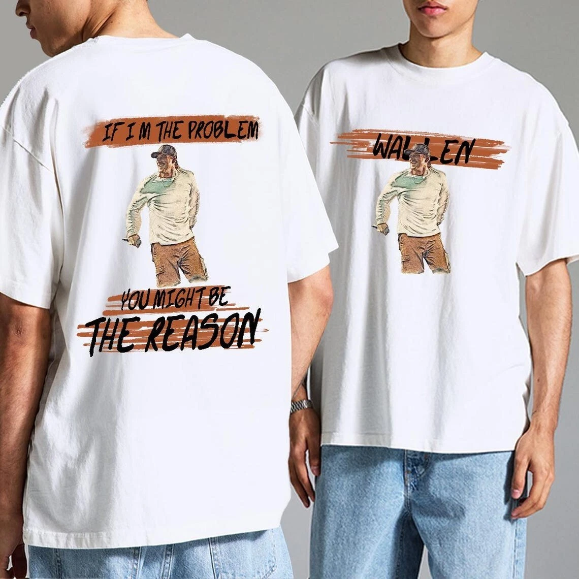 Wallen Concert 2025 Morgan I'm The Problem Tour T-Shirt