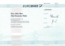 10 X EUROBIKE Sociedad Anónima 1996 5 DM