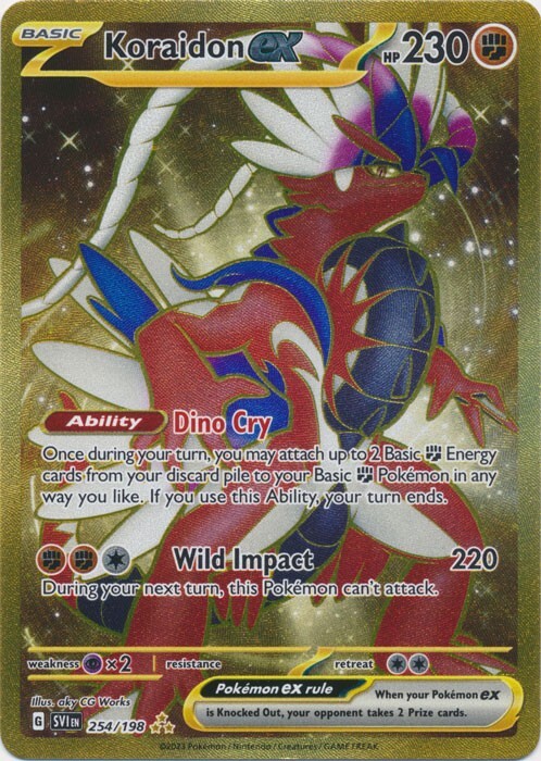 コライドンex rr 140枚 KORAIDON Pokemon Card Game/[SV4a] Shiny Treasure ex]Koraidon ex 360