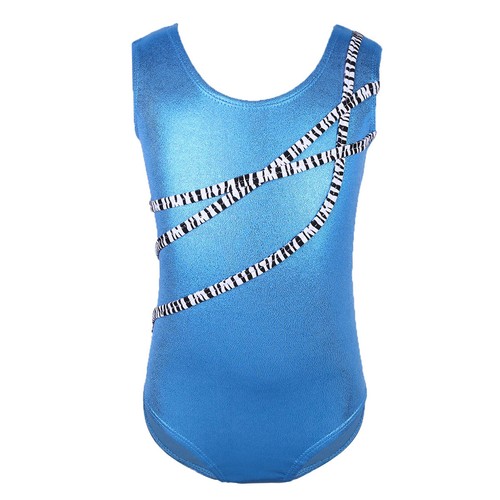 Girls Ballet Leotard Kids Sport Gymnastics Gym Tutu Jumpsuit Unitards Dancewear - Picture 86 of 101