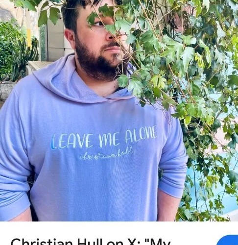 Christian Hull Leave Me Alone Tie Dye Hoodies Sold Out 3xl 9 Mth Cruise