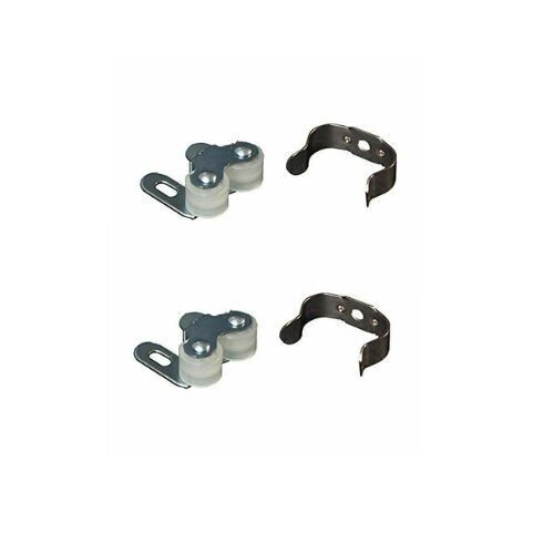 RV Designer H203 Metal Cabinet Door Roller Catch with Clip - 2pk - Bild 1 von 1