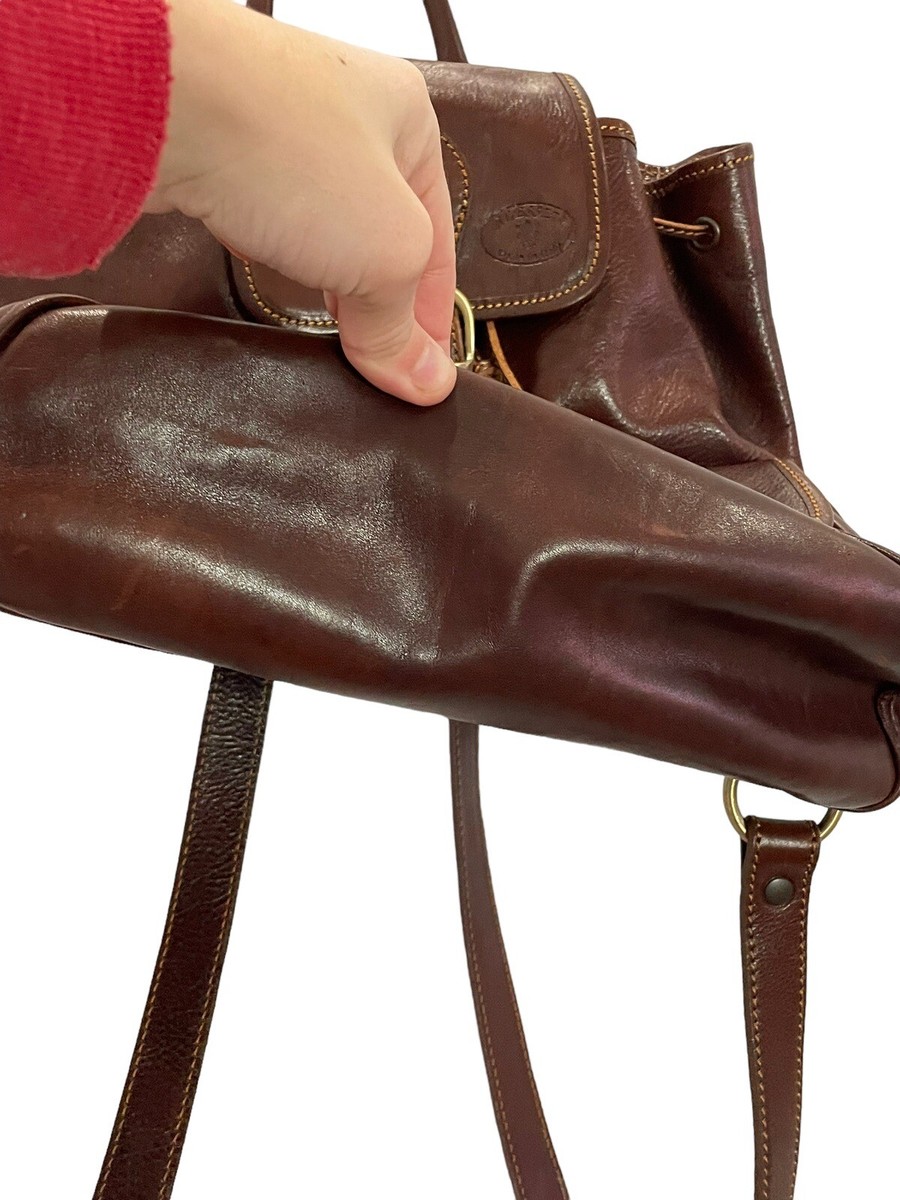 Alessia Genuine Leather Backpack Italian Made In Italy Buckle Stitched Top Flap | eBay Alessia Genuine Leather Backpack Italian Made In Italy Buckle Stitched Top Flap | eBay
