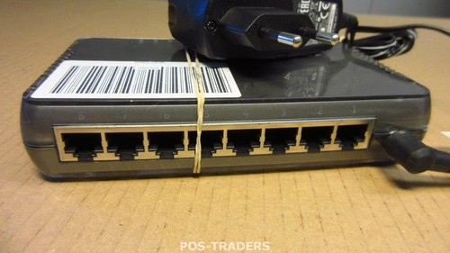 HP J9794A 1405-8G GIGABIT Switch 8x 10/100/1000 Unmanaged INCL POWER SUPPLY - Afbeelding 2 van 3