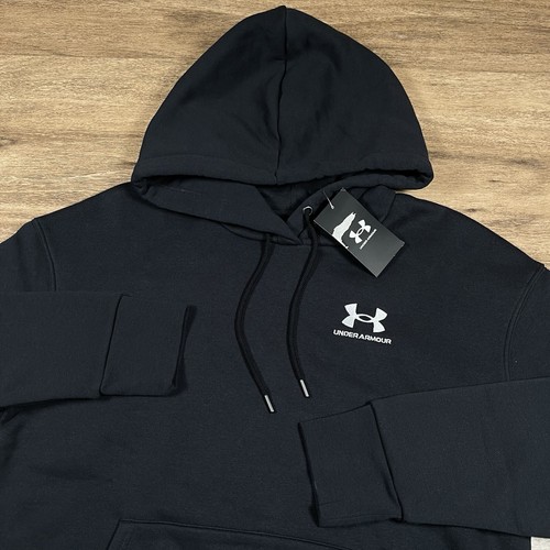 NWT Under Armour Women's Small Loose Black Hoodie Pullover Sweater MSRP $60 - Picture 6 of 10