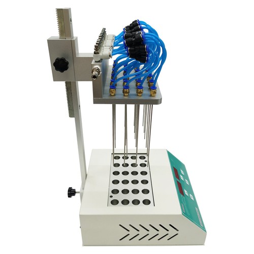 Soplador de nitrógeno Termovap de 24 orificios tipo seco concentrador evaporador de laboratorio - Imagen 8 de 18