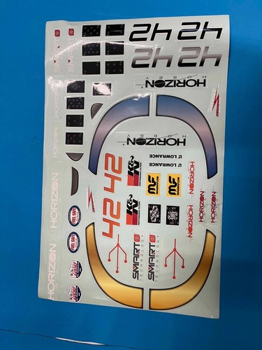 Proboat Blackjack 42 Partial Decal Sheet