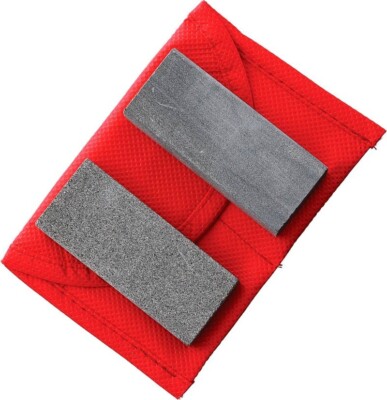 Fox Two Stone Set with Pouch Coarse / Extra Coarse Shaping Dull/Damaged Blades