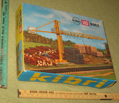 H0 Kibri 9962 Bausatz in OVP ''Kran'' (K2)*