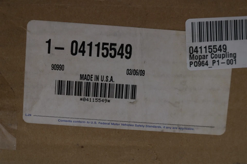 NEW OEM Mopar Steering Shaft Repair Coupling 04115549 Dodge Truck 1979-1987 - Изображение 2 из 4