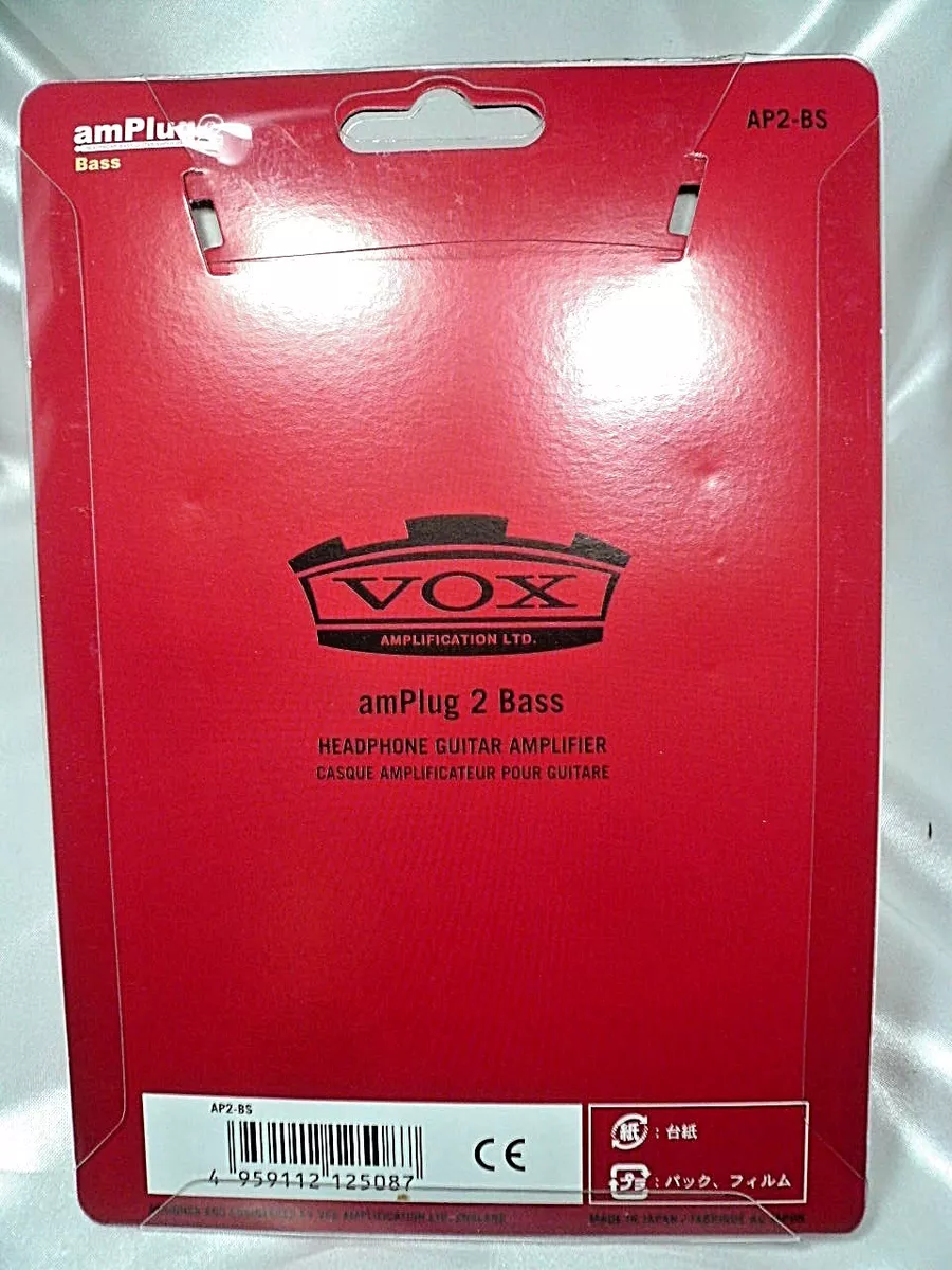 Vox - amPlug 2 BS Basse Ampli casque - Ampli Guitare