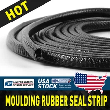For Chevrolet Car Door Edge Trim Guard Moulding Rubber Seal Strip Protector 20FT