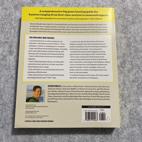 The Complete Guide to Hunting, Butchering, and Cooking Wild Game: Volume 1 *New* - Picture 3 of 3