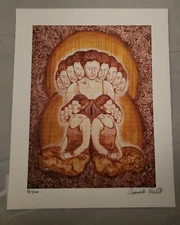 Chance Roberts limited edition signed blotter art psychedelic art print