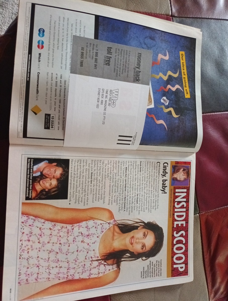 JERRY HALL, MICK JAGGER, DANNII MINOGUE, CINDY CRAWFORD, JAMES VAN