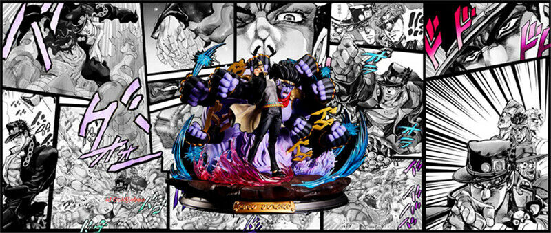 2x Chaveiro Jotaro Kujo Star Platinum Jojo Em Resina Bizarre