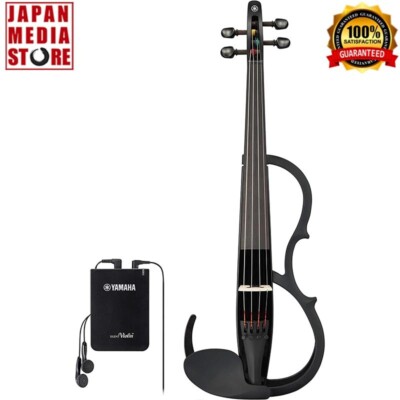 YAMAHA YSV104 BL schwarz leise Violine elektrisches Musikinstrument brandneu Box