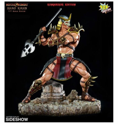 MORTAL KOMBAT SHAO KAHN KONQUEROR  1:4 Statue  Pop Culture Shock 20/150EX 