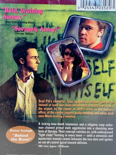 2002 Vintage (NOS) Fight Club - VHS Tape - Picture 4 of 4