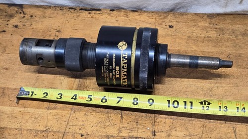 Tapmatic 80X Tapping Attachment 1-1/8" Cap. No 3 Morse Taper Arbor - Picture 7 of 8