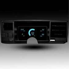 1988-1991 Gmchevy Truck Led Direct Replacement Gauge Cluster Teal Leds Wgps