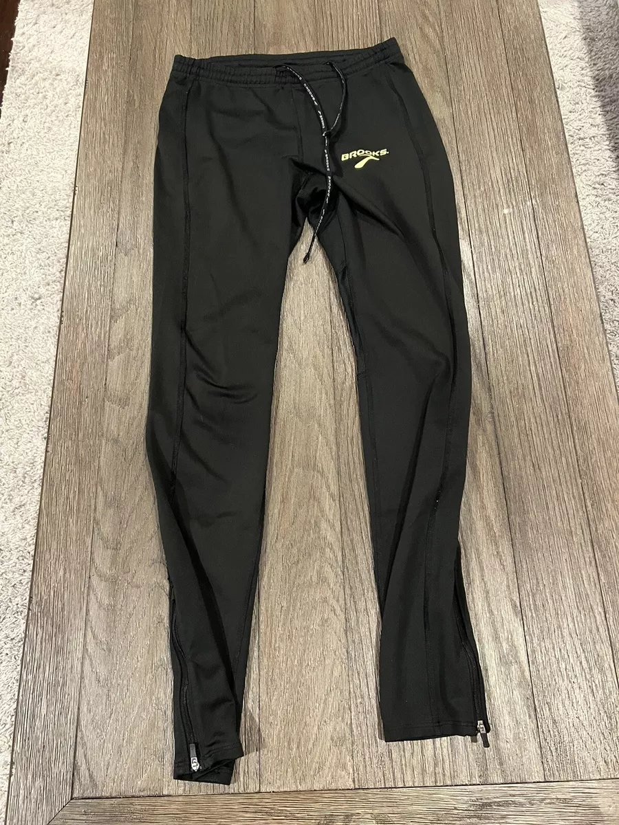 WOMENS Brooks Elite COMPRESSION Pants Full RUNNING Tights Small