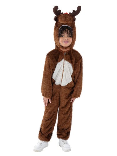 Animal Costume Kids Farm Animals Book Day Boys Girls Deluxe Fancy Dress Outfit - Picture 7 of 31