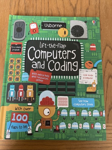 Lift-the-Flap Computer und Codierung (USBORNE 2015) wie neu - Bild 1 von 3