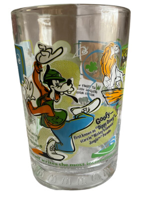 McDonald s Walt Disney World 100 Years of Magic Anniversary Goofy Disney Glass