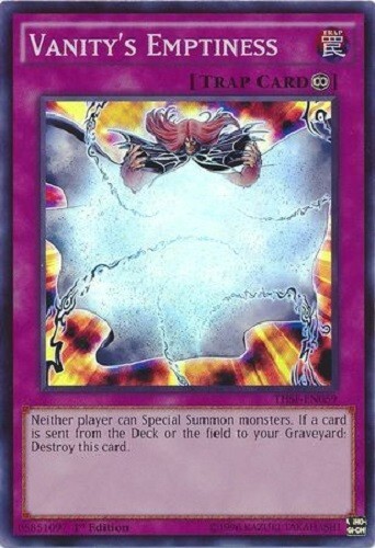 *** VANITY'S EMPTINESS *** 1ST EDITION SUPER RARE THSF-EN059 YUGIOH! - Picture 1 of 1