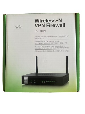 Cisco Wirless-N VPN Firewall RV110W