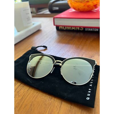 QUAY AUSTRALIA - Milla Bella Quay Australia Sunglasses Mia Bella 122 Round Mirrored  main image 3
