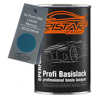 Autolack für Ford USA Lincoln Mercury 2DQCWHA Med. True Blue Perl Metallic 1,0L