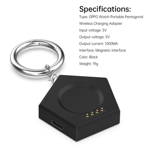 ChargingCablePortableWireless Charger Dock Stand Adapter For OnePlus Watch 2R S1 - Photo 6 sur 26
