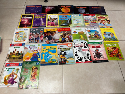 Lot of 28  LEVEL 1  EARLY READERS Book FREE SHIP Learn to read