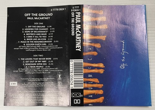 Paul McCartney Off The Ground Music Cassette Tape 0 7777 803621 EMI Records 1993 - Picture 22 of 24