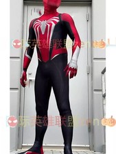 PS5 Advanced Spider-man Jumpsuit Cosplay Bodysuit Costume Halloween wtih Mask