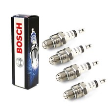 4x Candele di accensione adatte a Subaru Impreza GC 1.8i 4WD originali Bosch Super 4
